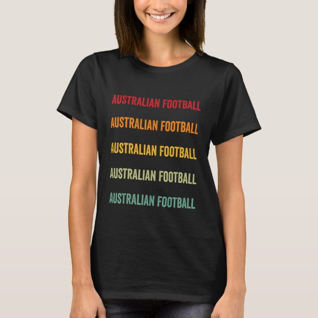 Camiseta Hobbyist de Futebol Australiano (Frente)
