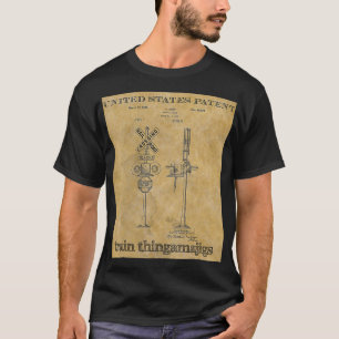 Camiseta Hobbyista histórico da ferrovia de atravessamento