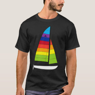 Camiseta Hobie 16 Catamaran A vida no veleiro é melhor nave