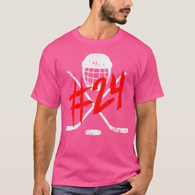 Camiseta Hockey 24 Jersey Number (Frente)
