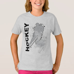 Camiseta Hockey com Garotas de Visão Dupla