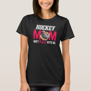 Camiseta Hockey com gelo Mãe Não Puxe Comigo
