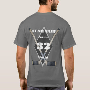 Camiseta Hockey com T-shirt personalizada HAMbyWG