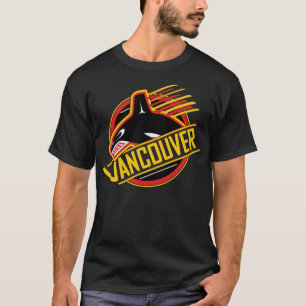 Camiseta Hockey com Vancouver RARO - Tu-Sh Clássico com Can