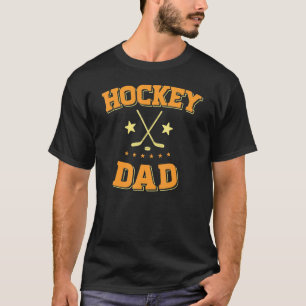 Camiseta Hockey Dad Father So Hockey  