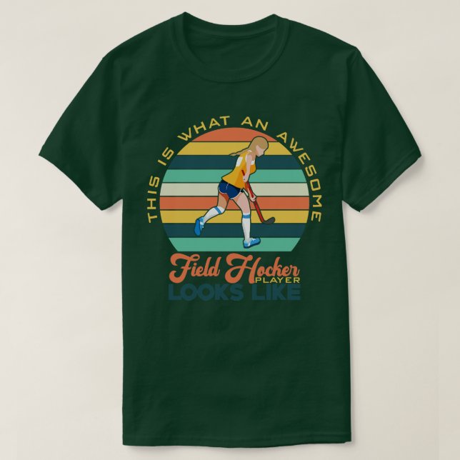 Camiseta Hockey de campo (Frente do Design)