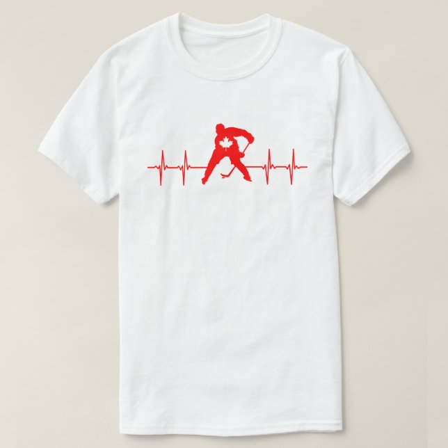 Camiseta Hockey do Canadá (Frente do Design)