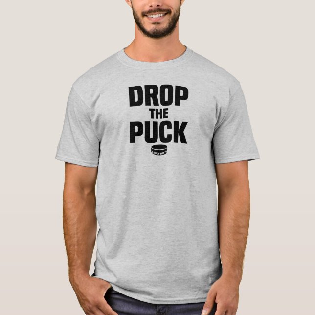 Camiseta Hockey Drop The Puck (Frente)