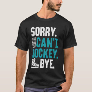 Camiseta "Hockey É Como Futebol Mas Para Homens - Hoc Engra