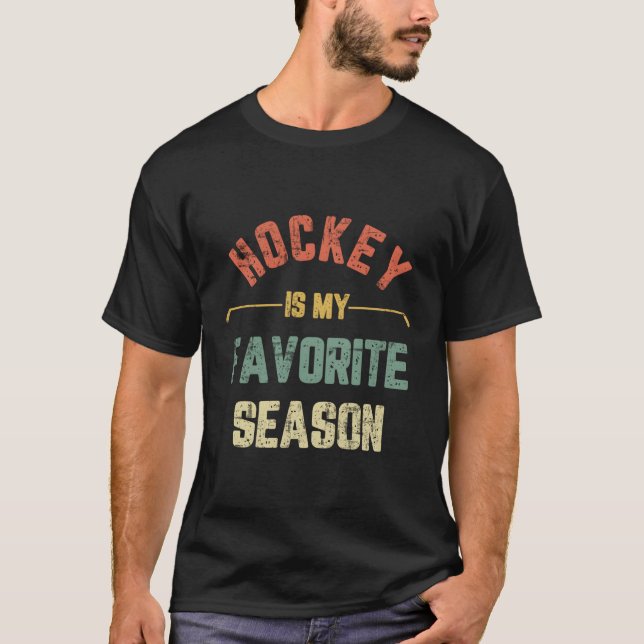 Camiseta Hockey É Meu Hóquei Favorito Na Época (Frente)