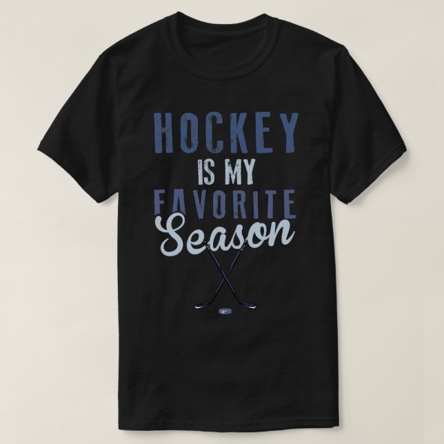 Camiseta Hockey É Minha Época Favorita (Frente do Design)