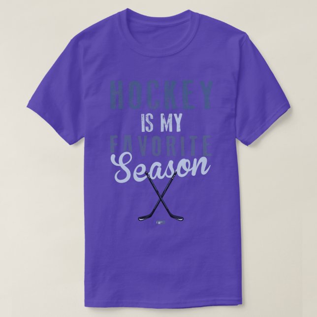 Camiseta Hockey É Minha Época Favorita (Frente do Design)
