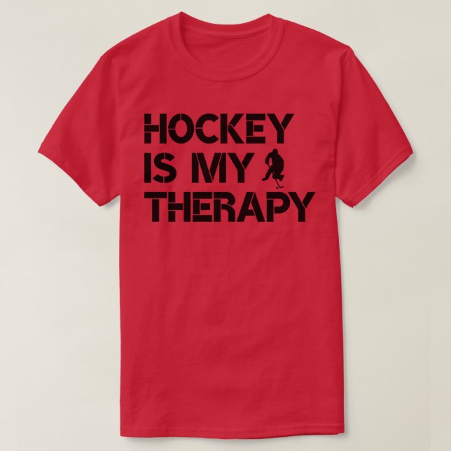 Camiseta Hockey é minha terapia 1 (Frente do Design)