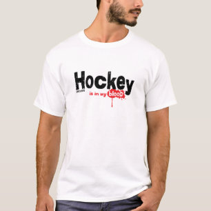 Camiseta Hockey está no meu sangue