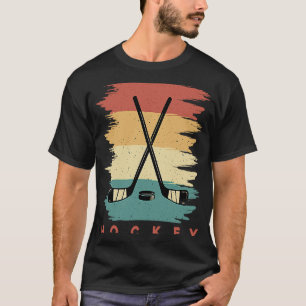 Camiseta Hockey Funny Hockey Frisbee Lover Retro Vintage 70