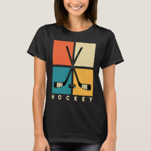 Camiseta Hockey Funny Hockey Frisbee Lover Retro Vintage 70