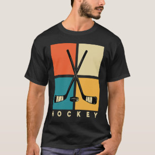 Camiseta Hockey Funny Hockey Frisbee Lover Retro Vintage 70