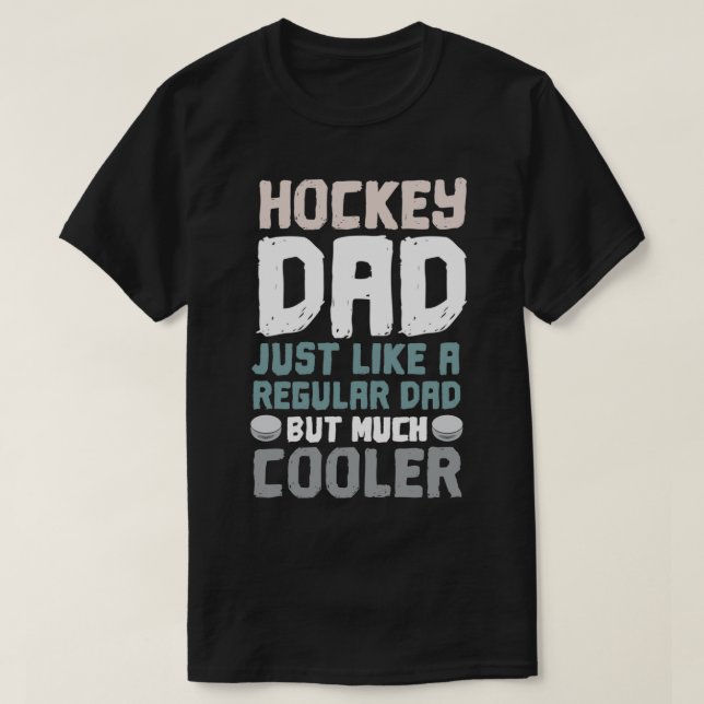 Camiseta Hockey Funny Sports Ice Hockey Field Player Team S (Frente do Design)