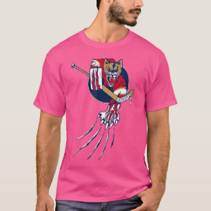 Camiseta Hockey Goalie Beast Ice Panther Cat Marks