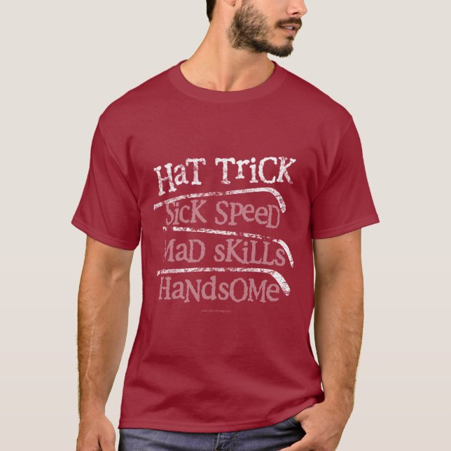 Camiseta Hockey Hat Trick (Frente)