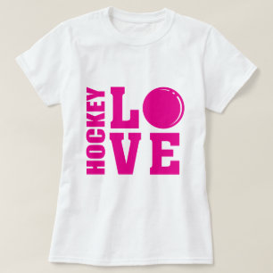 Camiseta Hockey Love