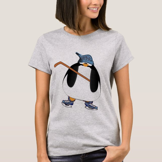 Camiseta Hockey Mãe Penguin (Frente)