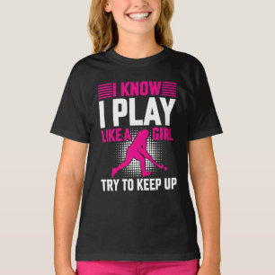 Camiseta Hockey Play Like a Girl