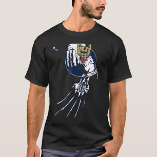 Camiseta Hockey Puma Leão Gato Fera do Gelo Goleiro Logo Ho