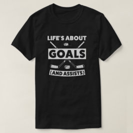 Camiseta Hockey Team Spirit Quote Tee