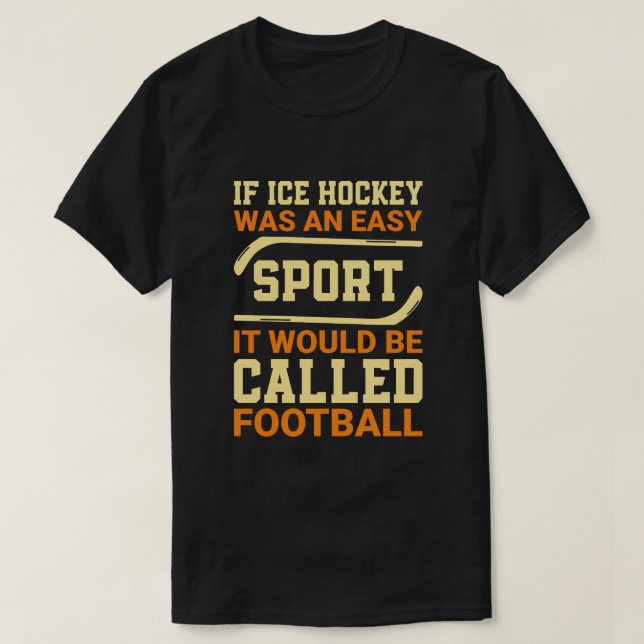 Camiseta Hockey Versus Futebol (Frente do Design)
