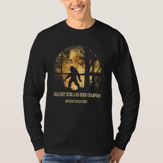 Camiseta Hocking Colinas Park Traça a maior procura de esco (Frente)
