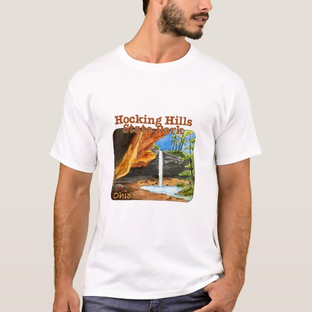 Camiseta Hocking Colinas State Park, Ohio (Frente)