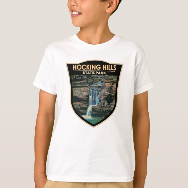 Camiseta Hocking Colinas State Park Ohio Art  (Frente)