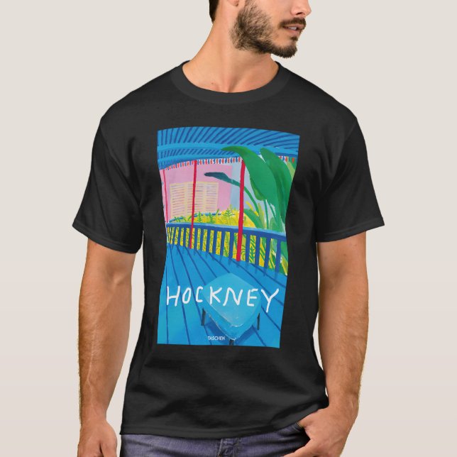 Camiseta Hockney Garden (Frente)