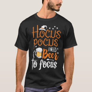 Camiseta Hocus Pocus I Neer Para Concentrar A Sensação De H