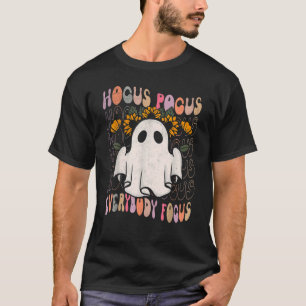 Camiseta Hocus Pocus Todo Mundo Foco Professor Spooky Pumpk