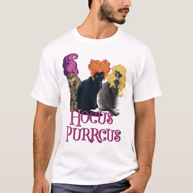 Camiseta Hocus Purrcus (Frente)