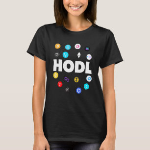 Camiseta Hodl Bitametéum Cardano Xrp Cryptocurrency B