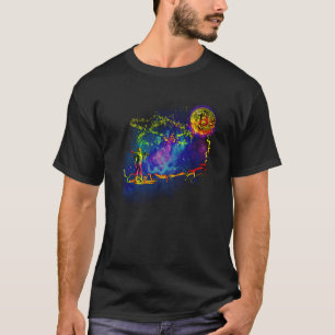 Camiseta Hodl Bitmoney BTC Crypto Miner Para A Lua