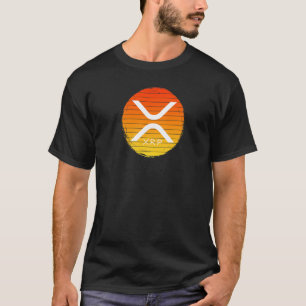 Camiseta Hodl De Design Crypto Fire Circle Xrp
