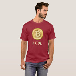 Camiseta HODL seu Bitcoin