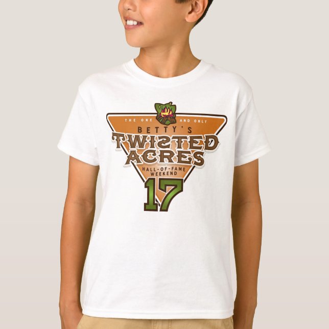 Camiseta HOF17 Kids Ringer T-Shirt (Frente)