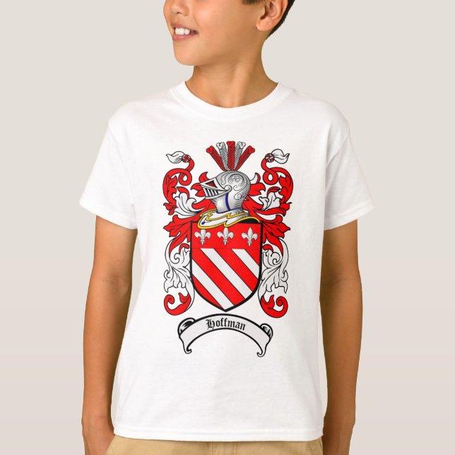 CAMISETA HOFFMAN FAMILY CREST -  HOFFMAN COAT OF ARMS (Frente)
