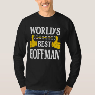 Camiseta Hoffman Surname Team Family Best World