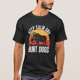 Camiseta Hog Hunting Boar Wild Hog Pig Hunter Vintage Pig F