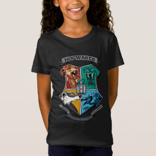 Camiseta HOGWARTS™ Crosshatch Emblem