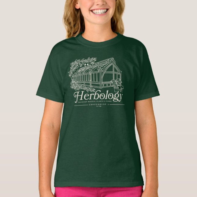 Camiseta HOGWARTS™ Herbology Greenhouse (Frente)