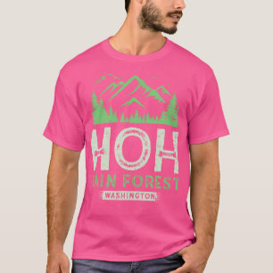 Camiseta Hohh RainForest Washington State Olimpiadas Nation
