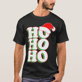 Camiseta HoHo Casa de Natal Papai Noel