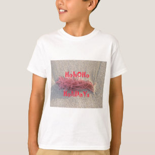 Camiseta Hohoho Feriados da Camisa-de-praia